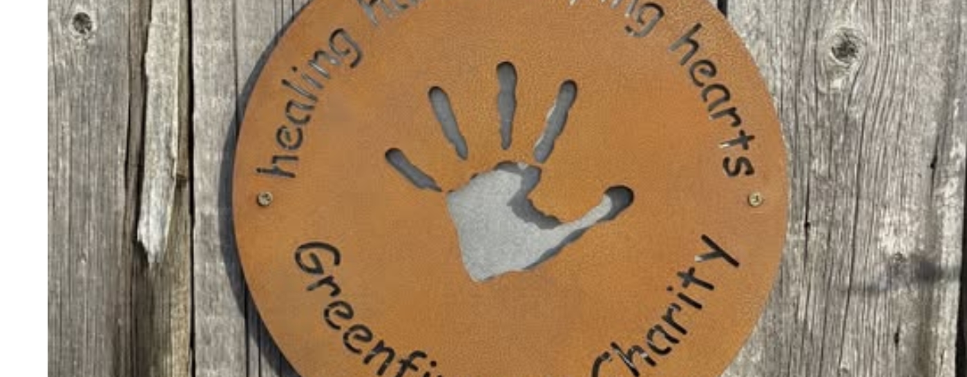 Sign- Greenfingers Charity Sign 