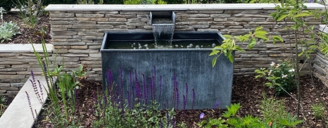 Water trough and blade